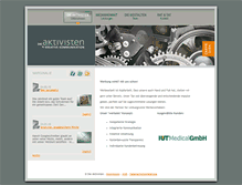Tablet Screenshot of dieaktivisten.de